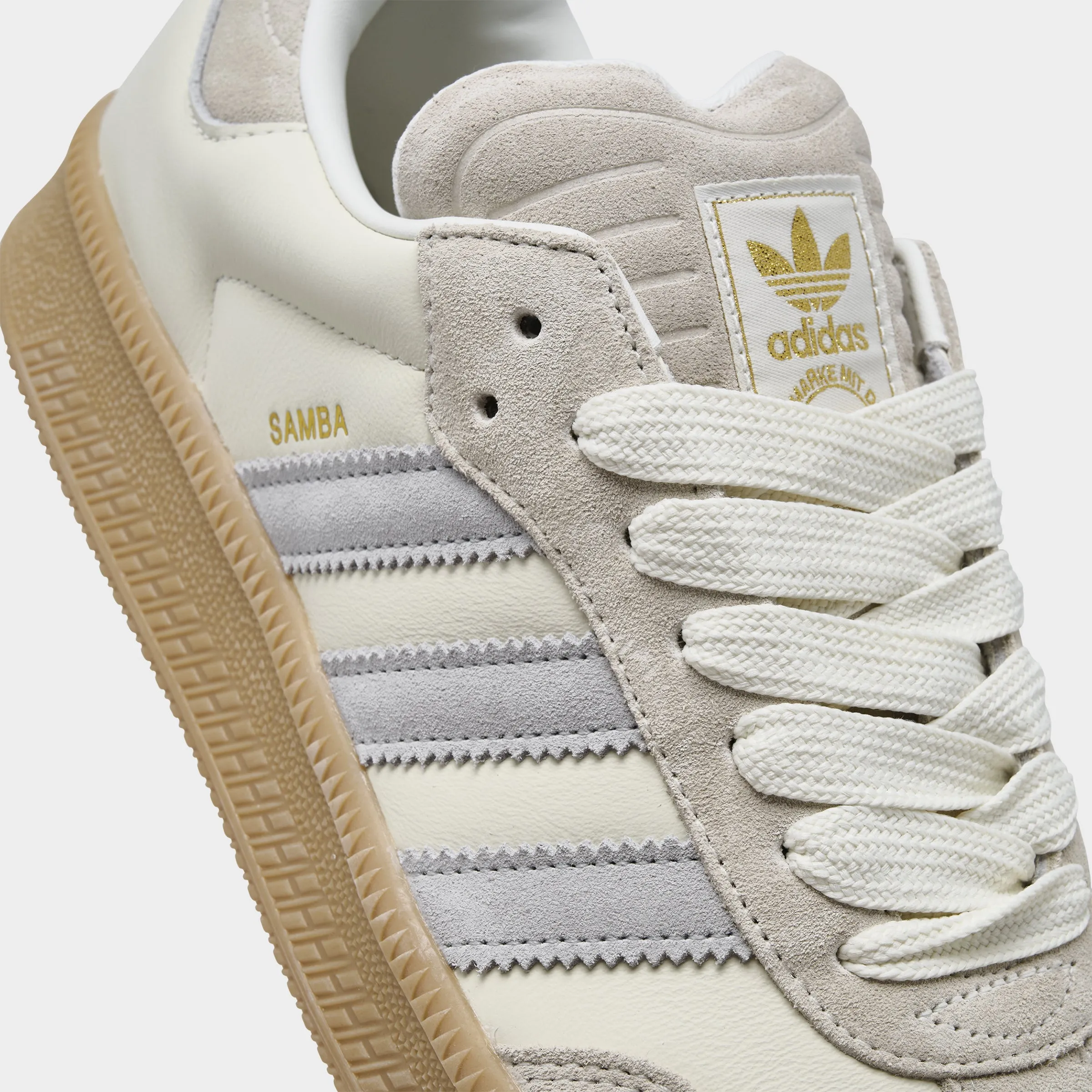 adidas Samba XLG White / Grey