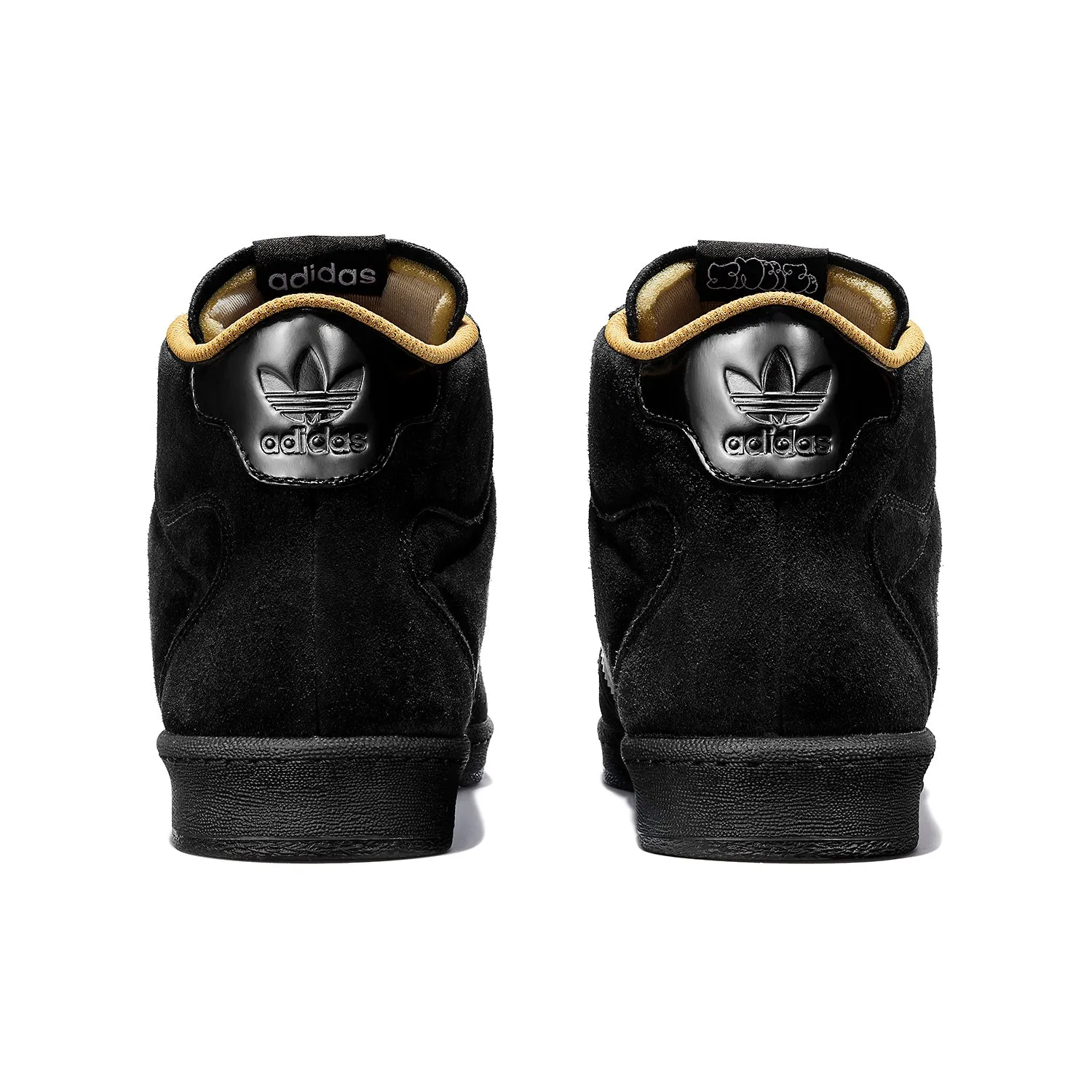 ADIDAS X SNEEZE SUPERSKATE CORE BLACK / FTWR WHITE / GOLDEN BEIGE