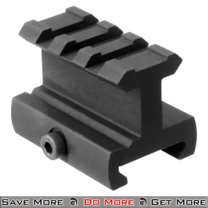 Aim Sports 1''High, 1.6'' Long Riser Mount/High Profile ML111 for Airsoft Training Weapons