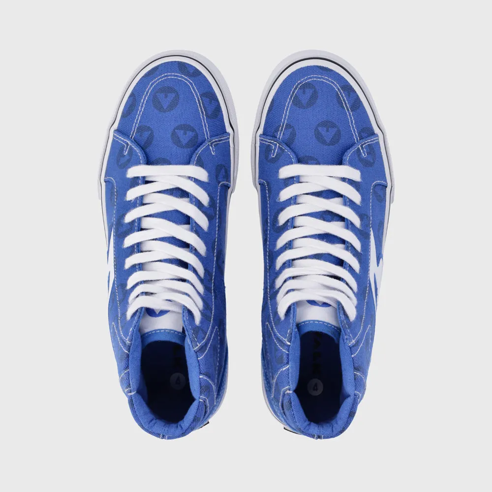 Airwalk Youth Aurora Ii Canvas Sneaker Blue/White _ 181595 _ Blue