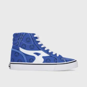 Airwalk Youth Aurora Ii Canvas Sneaker Blue/White _ 181595 _ Blue