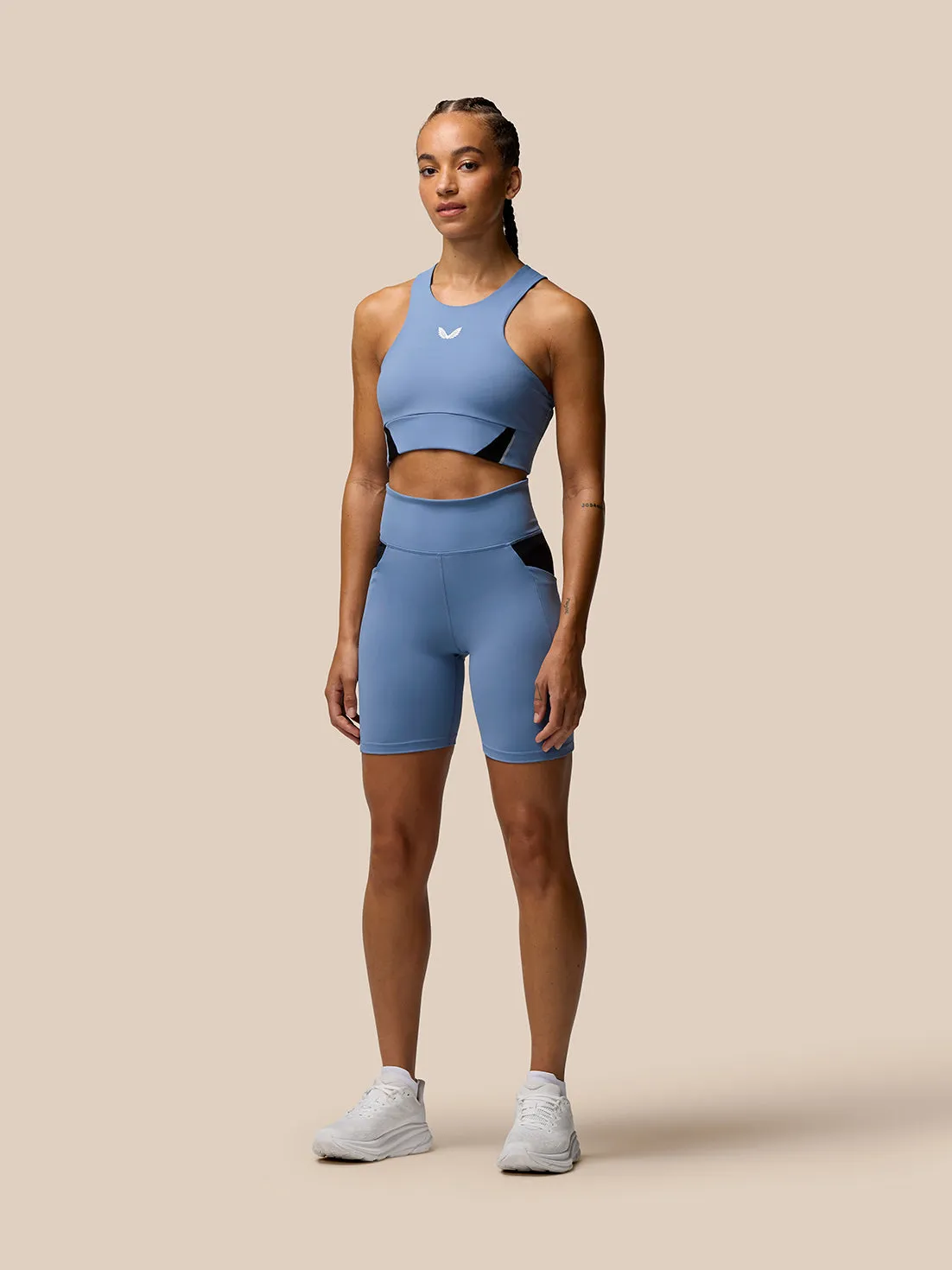 Apex Training Sports Bra - Light Blue