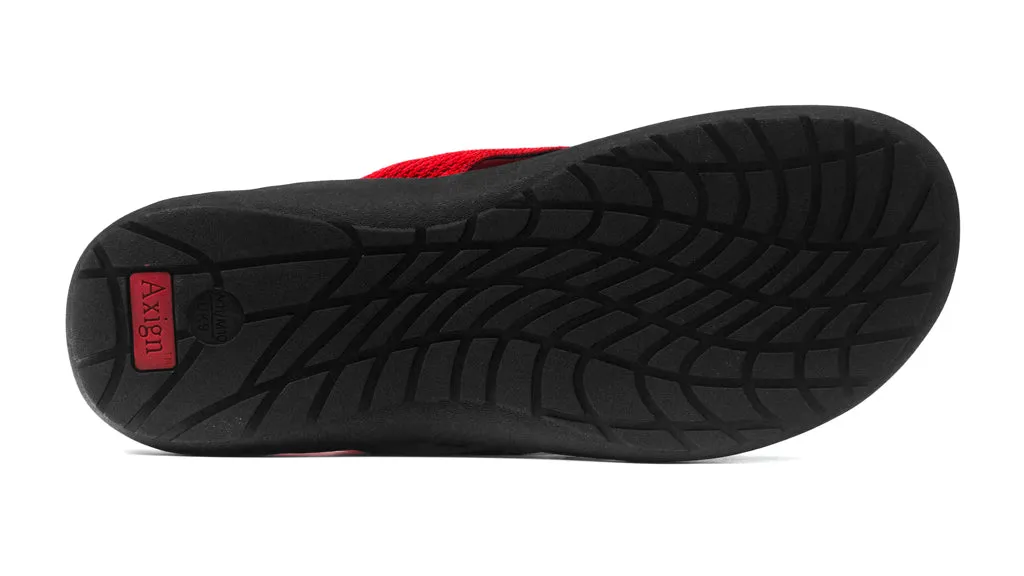 Axign Orthotic Flip Flops - Red
