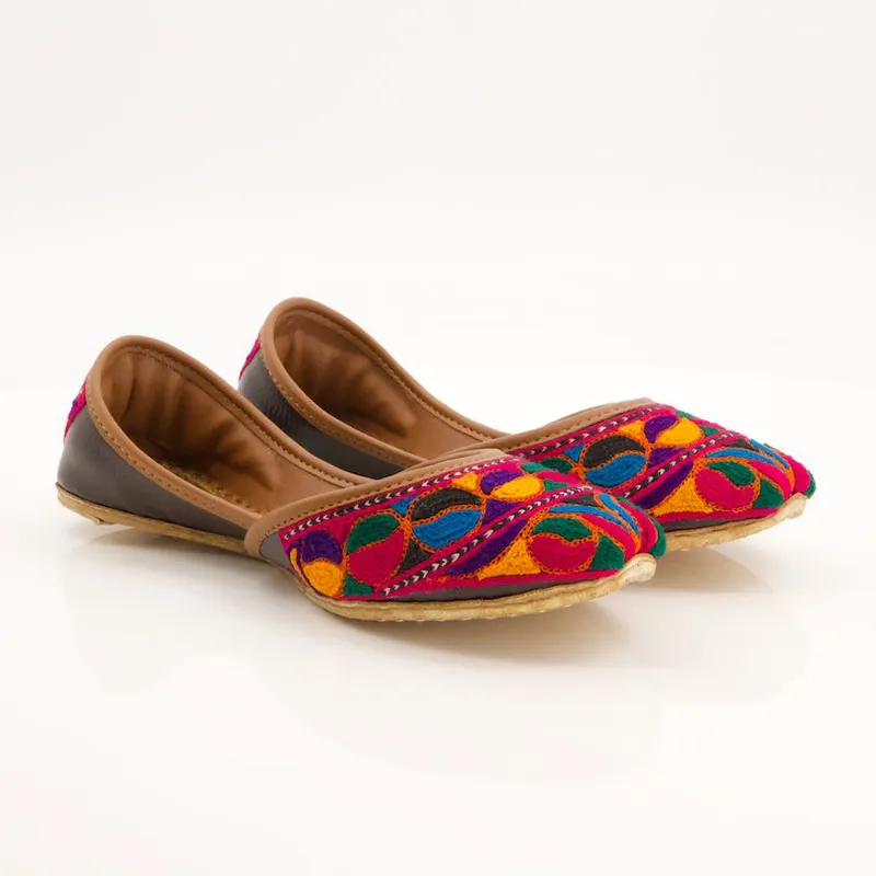 Casual Multi Color Khussa for Women