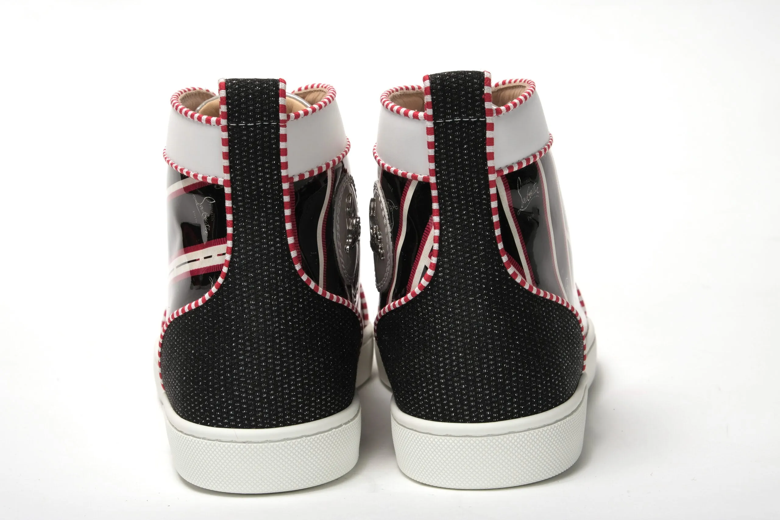 Christian Louboutin Multicolor Version Lou Spikes Orlato Flat Shoes