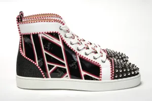 Christian Louboutin Multicolor Version Lou Spikes Orlato Flat Shoes