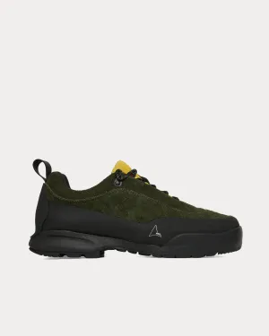 Cingino Olive / Yellow Low Top Sneakers