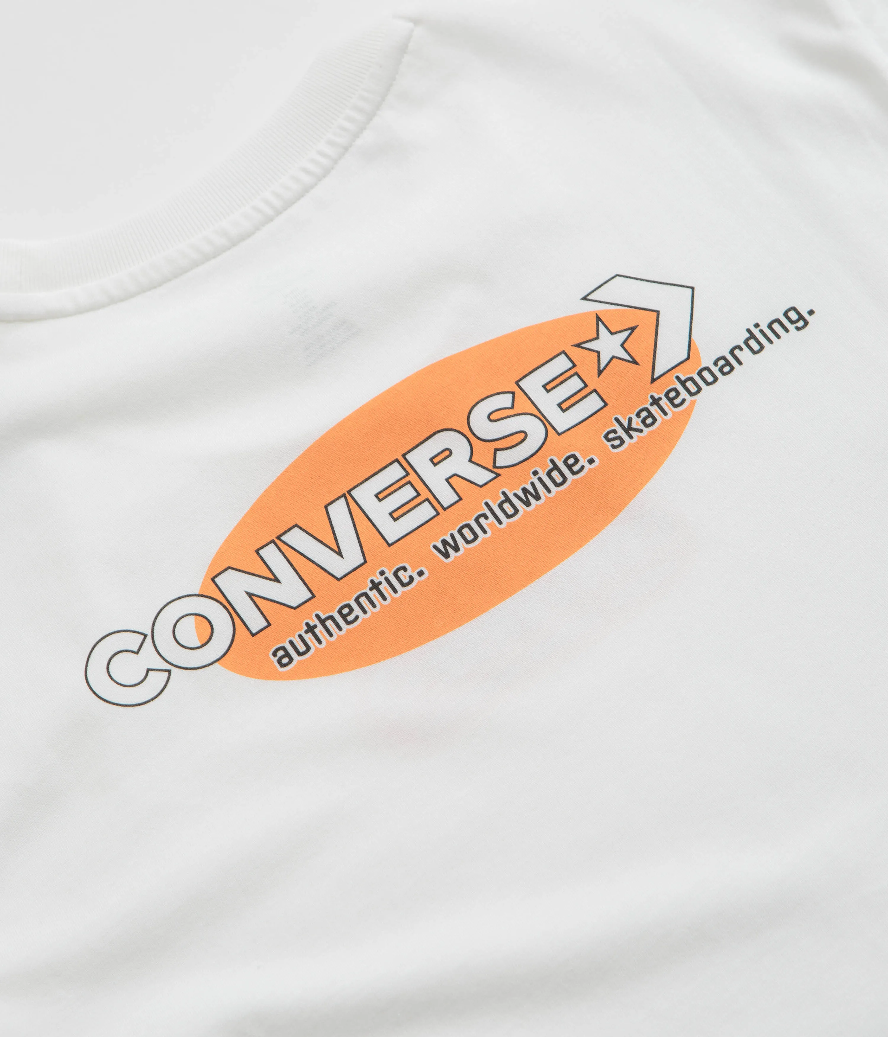 Converse Classic Skateboarding T-Shirt - White