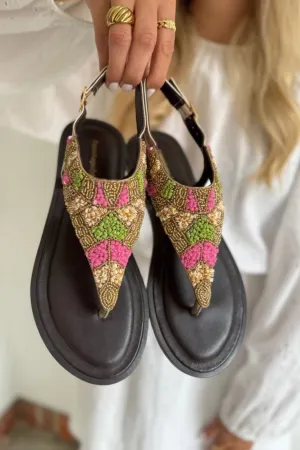 Copenhagen Shoes - Savannah - 196 Gold Multi