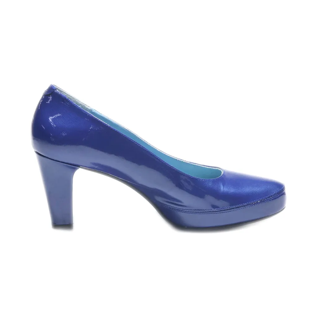 Dorking High-Heel Shoes Leather Blue Colour For Women