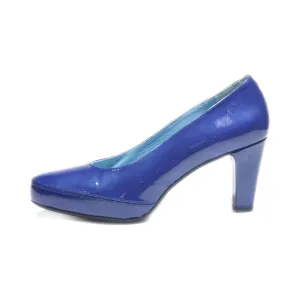 Dorking High-Heel Shoes Leather Blue Colour For Women