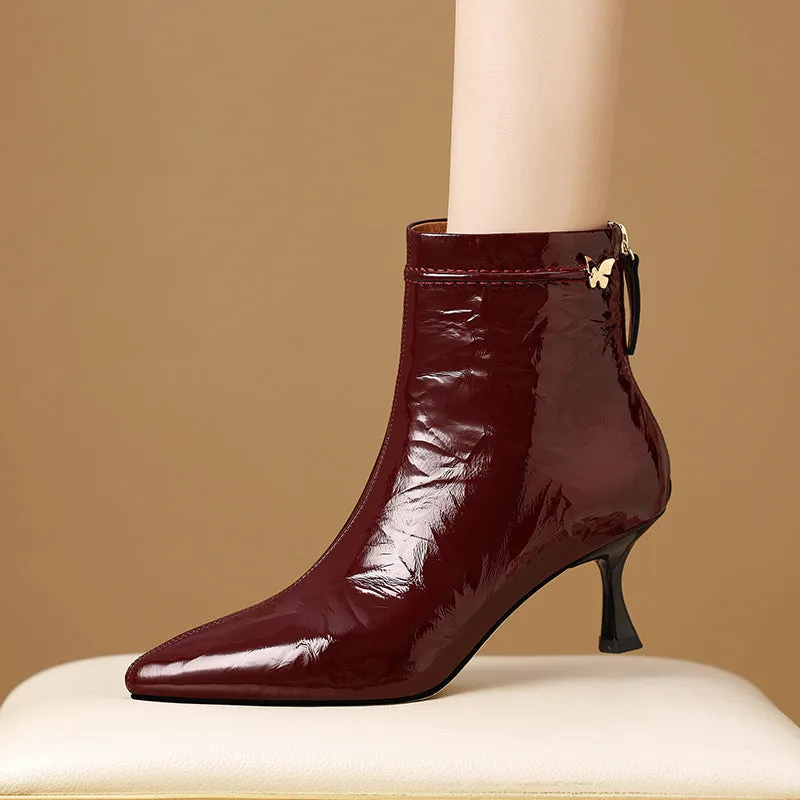 Ebonique Luxe Ankle Footwear