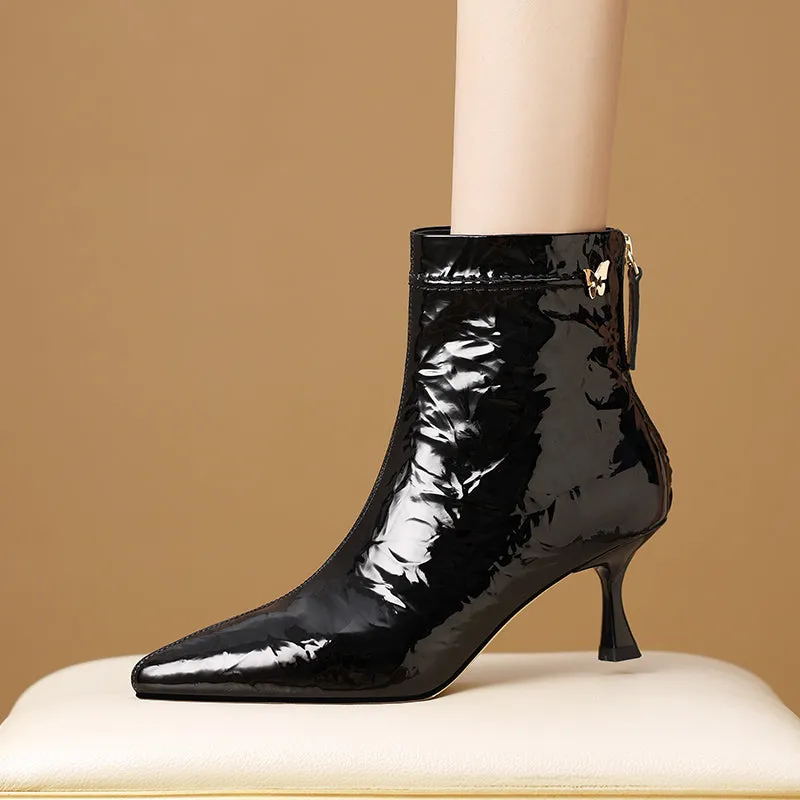 Ebonique Luxe Ankle Footwear