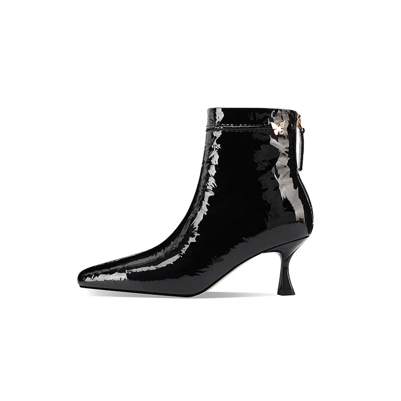 Ebonique Luxe Ankle Footwear