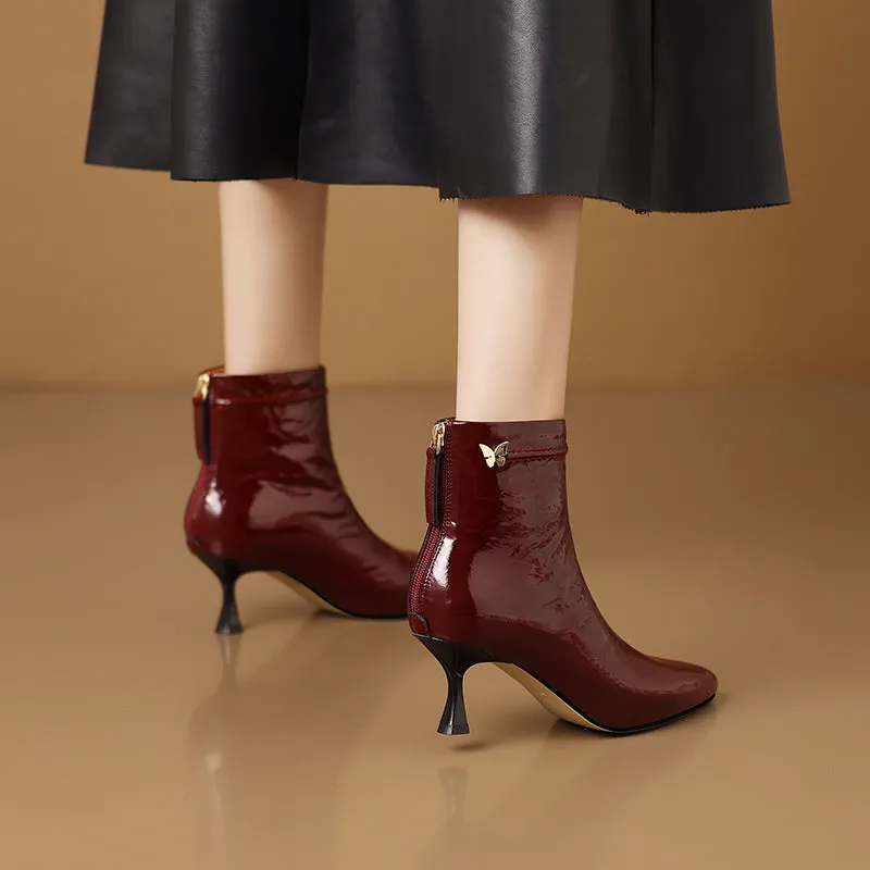 Ebonique Luxe Ankle Footwear