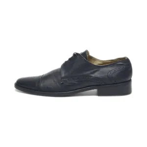Exe Formal Lace Ups Leather Black Colour For Men