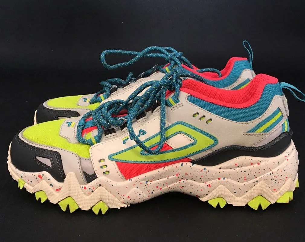 FILA Women's Oakmont Tr Diva JM01566-664 Multicolor Athletic Shoes - Size 8.5