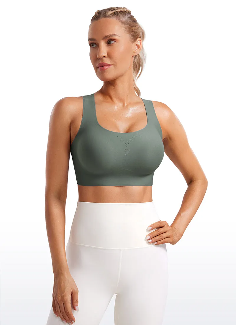 Flex Sculpt Racerback Sports Bra U Neck