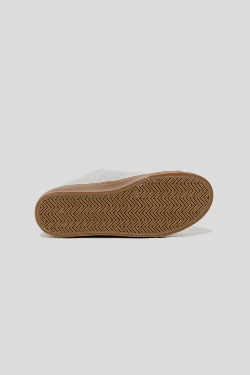 German Military Trainer "Skateboarding" - White Suede