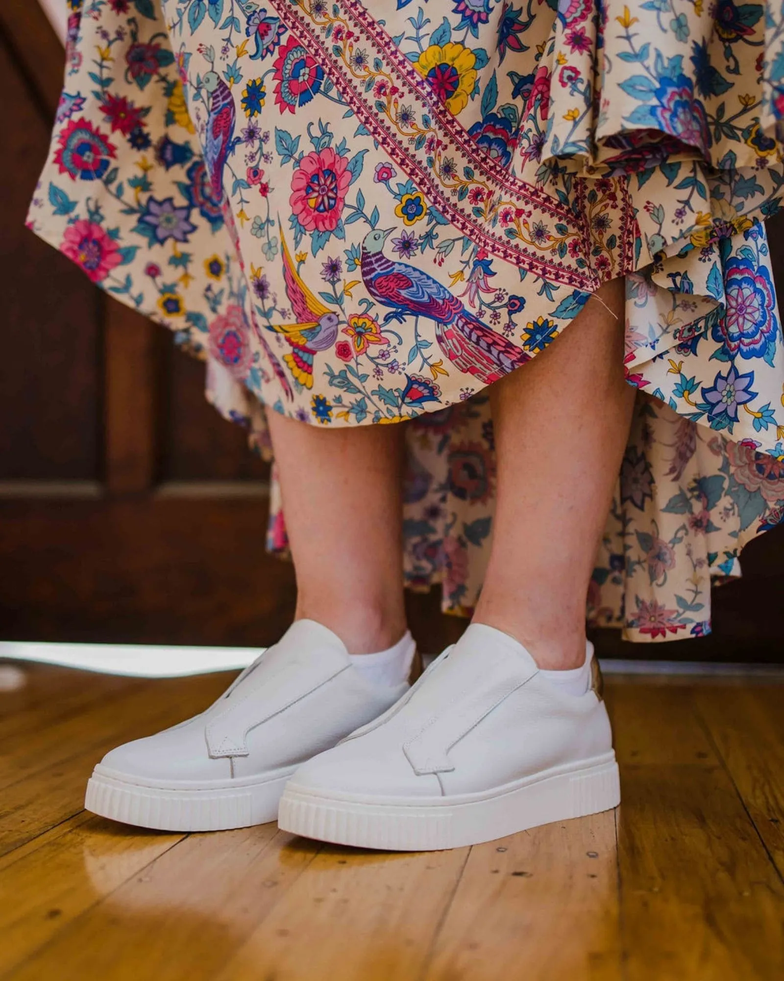 GIDDY SNEAKERS WHITE LEATHER