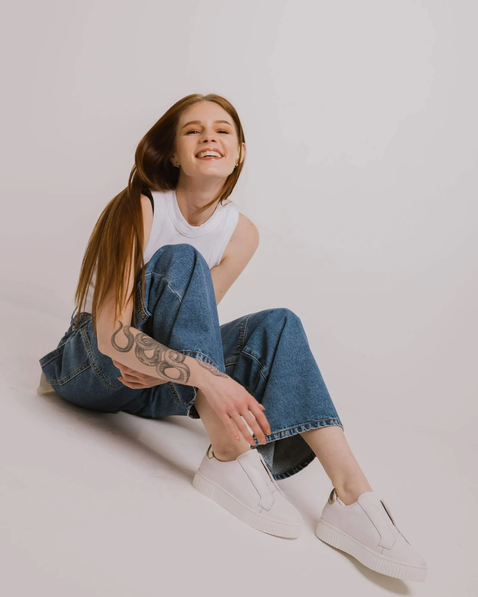 GIDDY SNEAKERS WHITE LEATHER