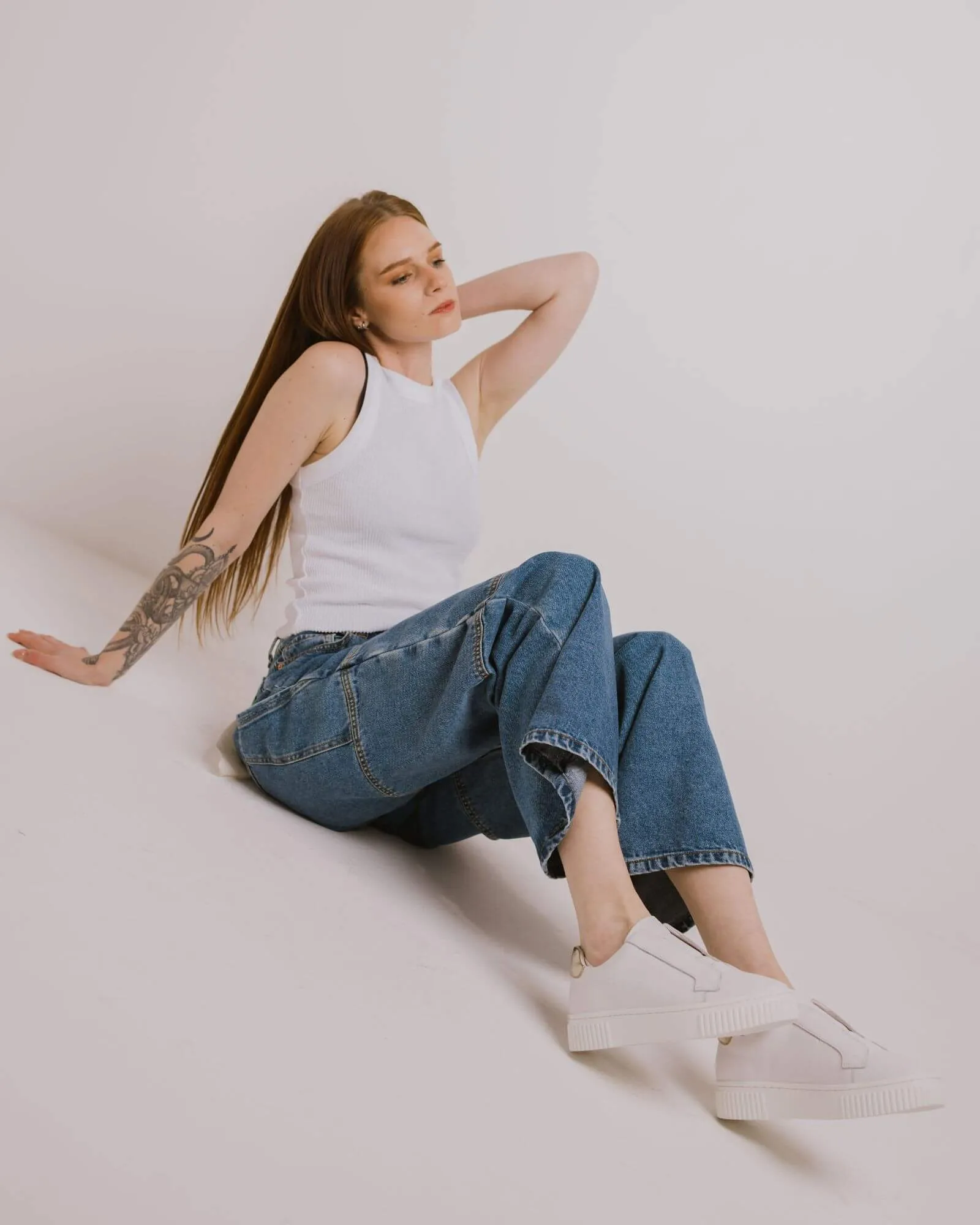 GIDDY SNEAKERS WHITE LEATHER