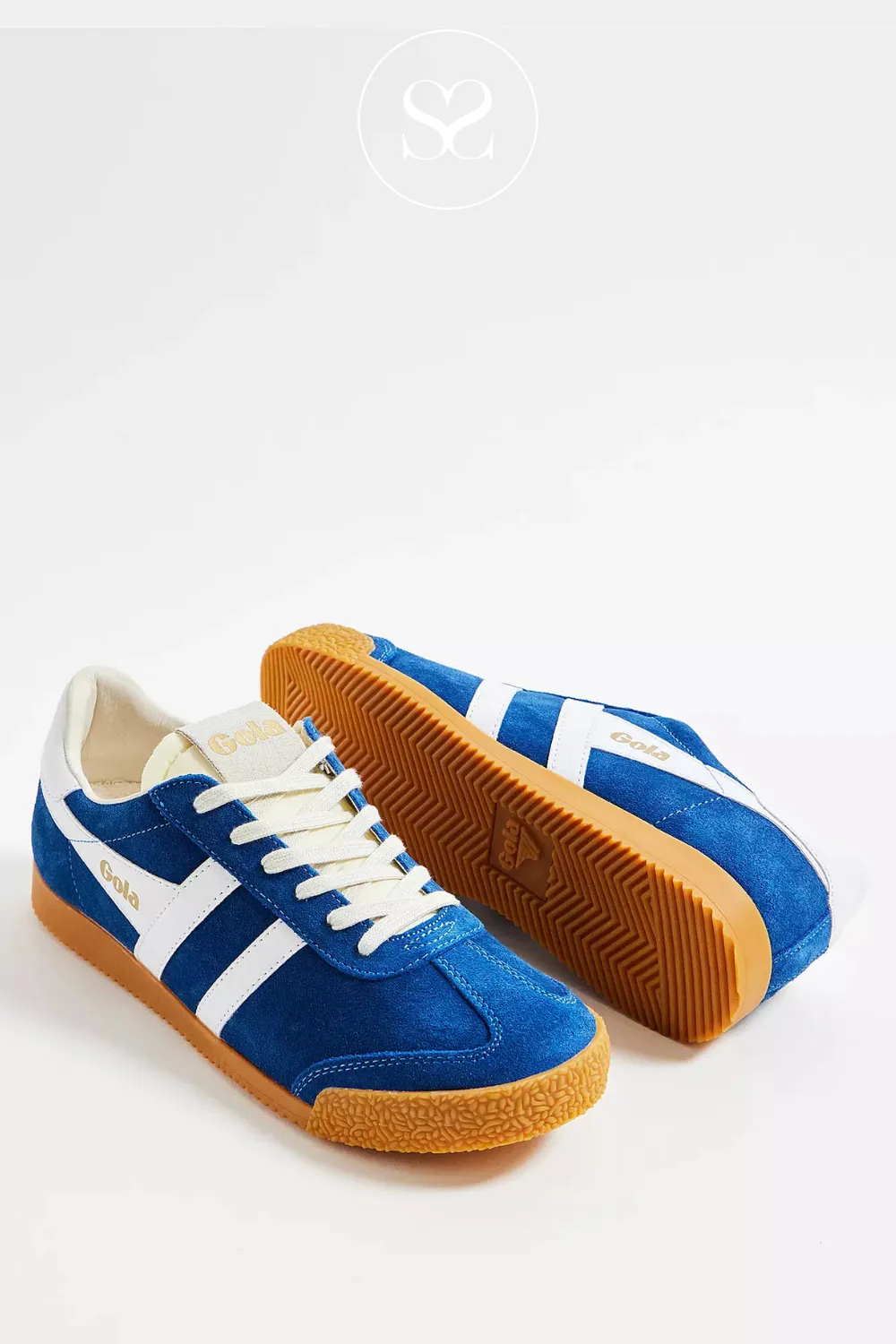 GOLA ELAN CLB538EW MARINE BLUE/WHITE TRAINERS