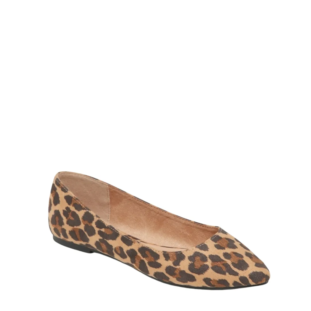 Leopard Ballet Flats