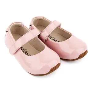 Mary-Jane Patent Leather Shoes - Pink