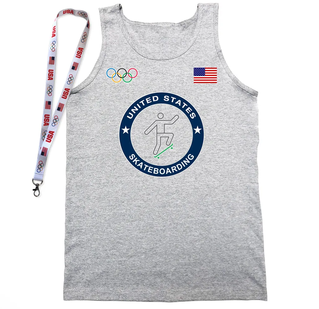 Men's Skateboarding Tank Top