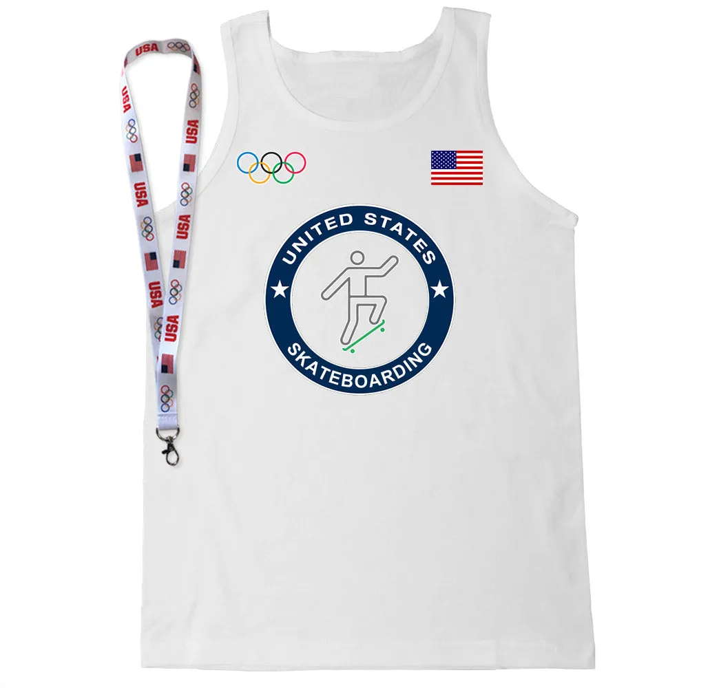 Men's Skateboarding Tank Top