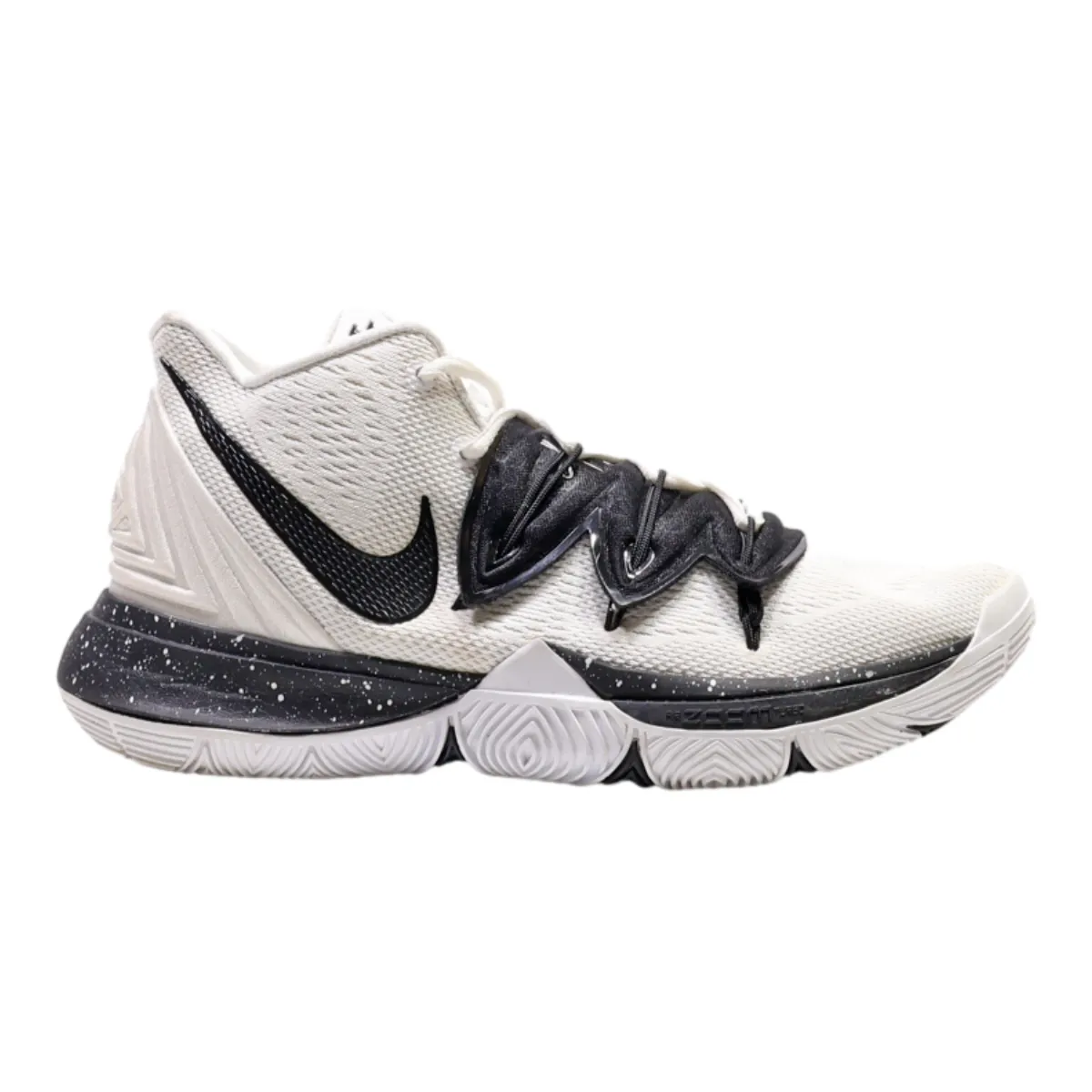 NIKE Kyrie 5 2019 High Top Trainers White Synthetic Mens UK 6.5