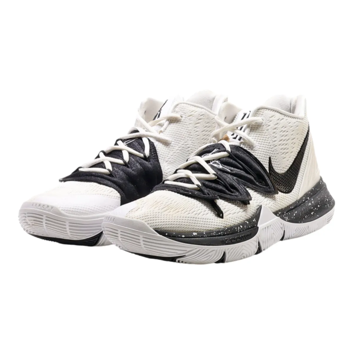 NIKE Kyrie 5 2019 High Top Trainers White Synthetic Mens UK 6.5