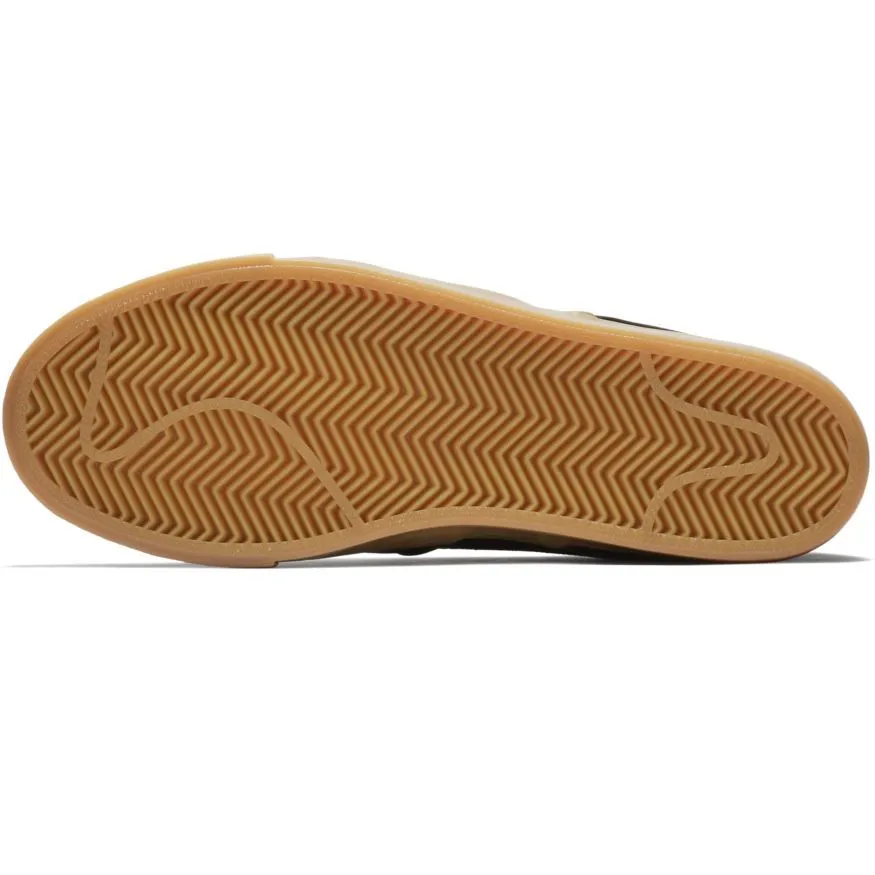 Nike SB Janoski Slip Skate Shoe - Black/Gun Smoke - Gum Light Brown