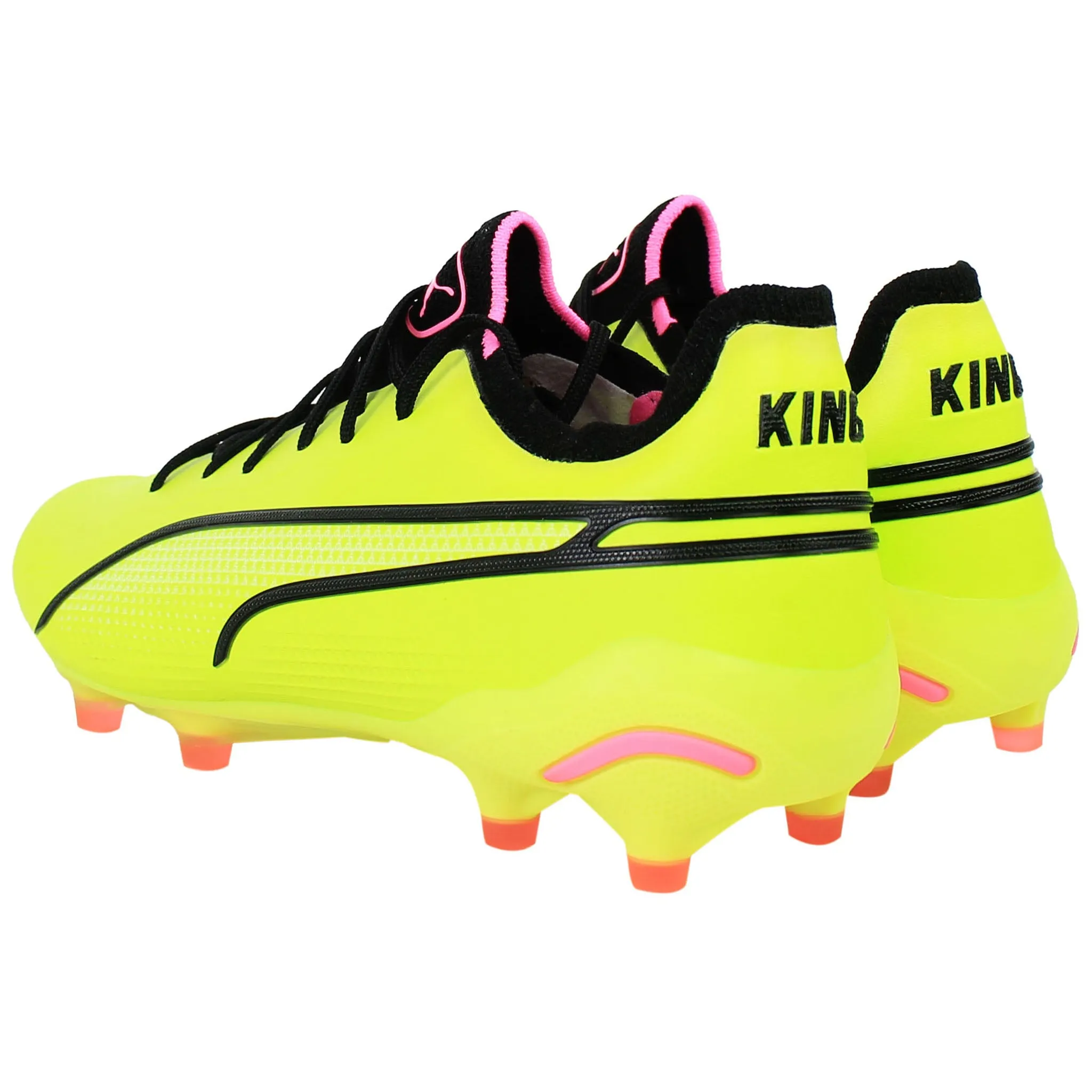 Puma King Ultimate FG/AG Mens Yellow Football Boots