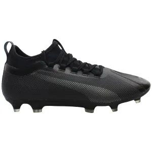 Puma One 20.2 FG/AG Mens Black Football Boots