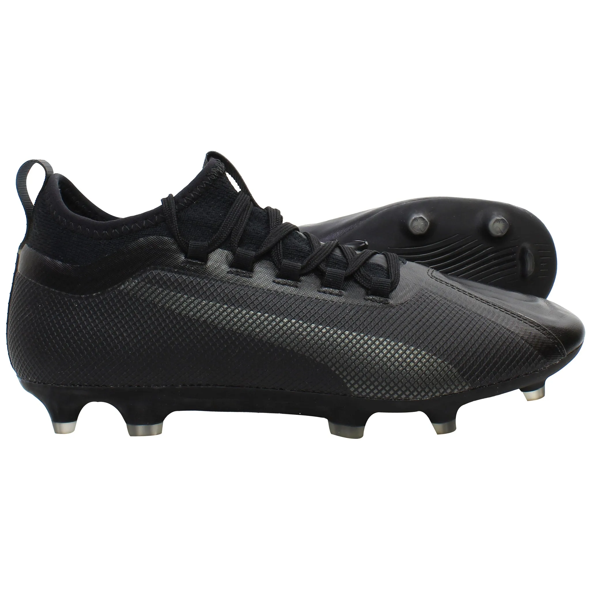 Puma One 20.2 FG/AG Mens Black Football Boots