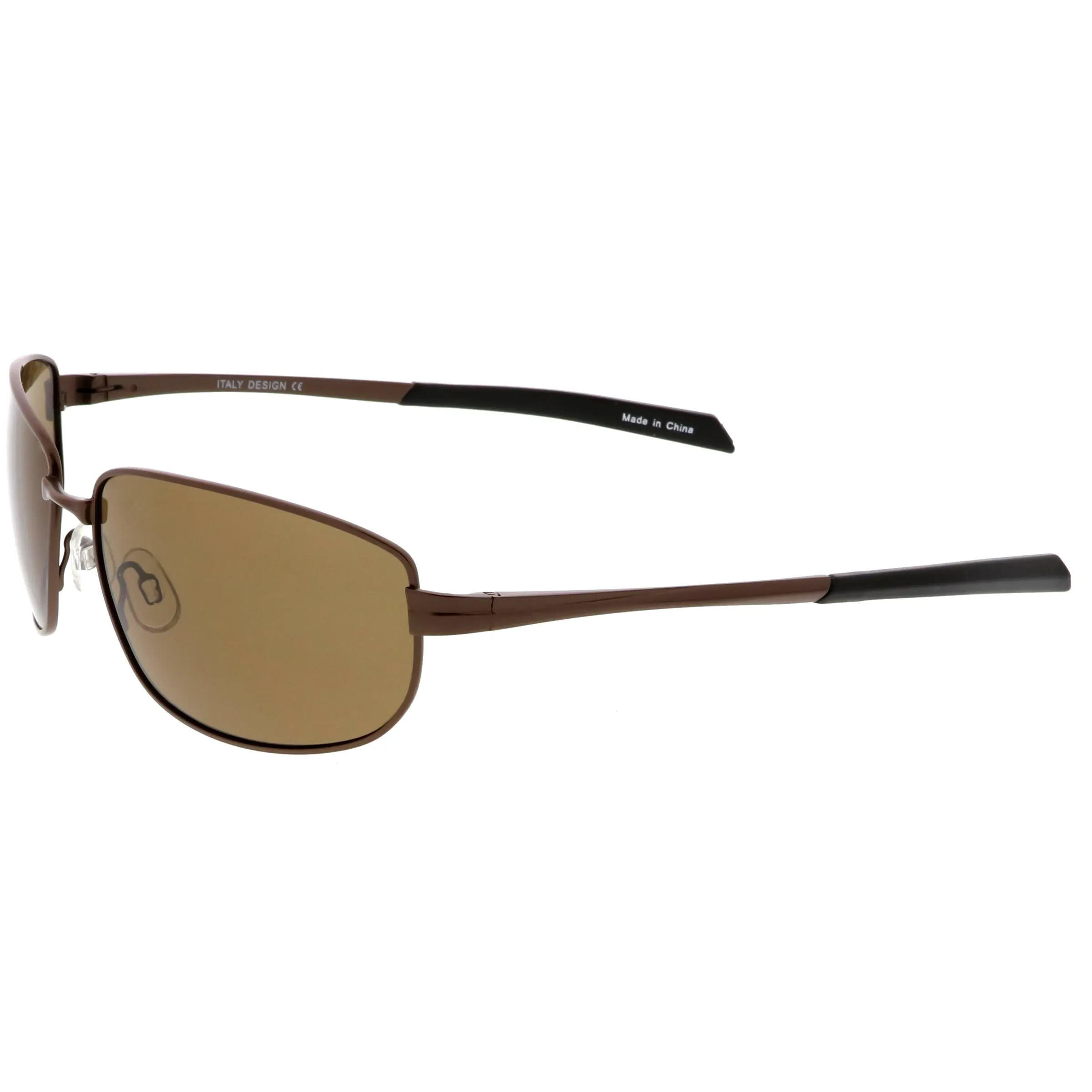 Retro 1990's Wrap Around Active Polarized Lens Sunglasses C366