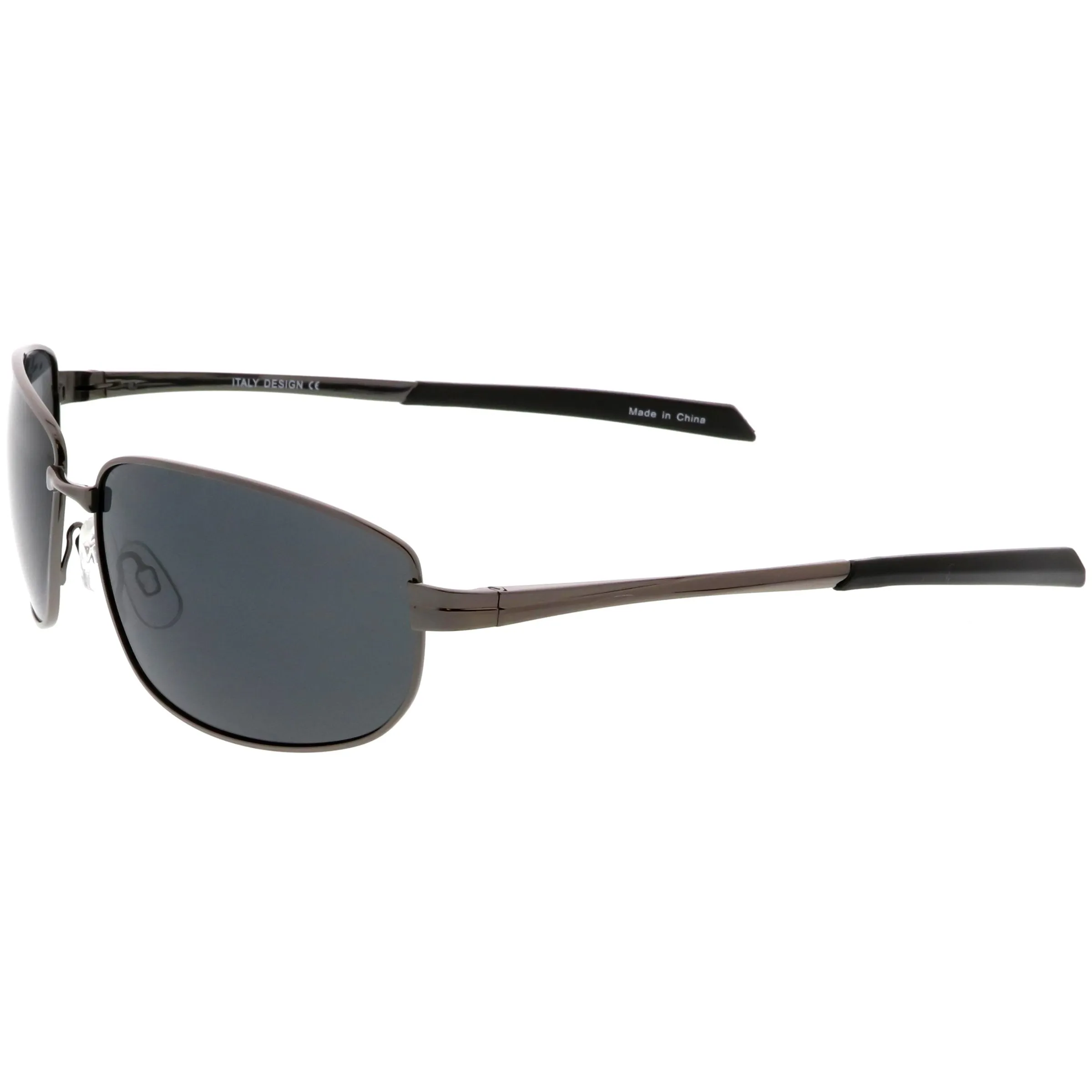 Retro 1990's Wrap Around Active Polarized Lens Sunglasses C366
