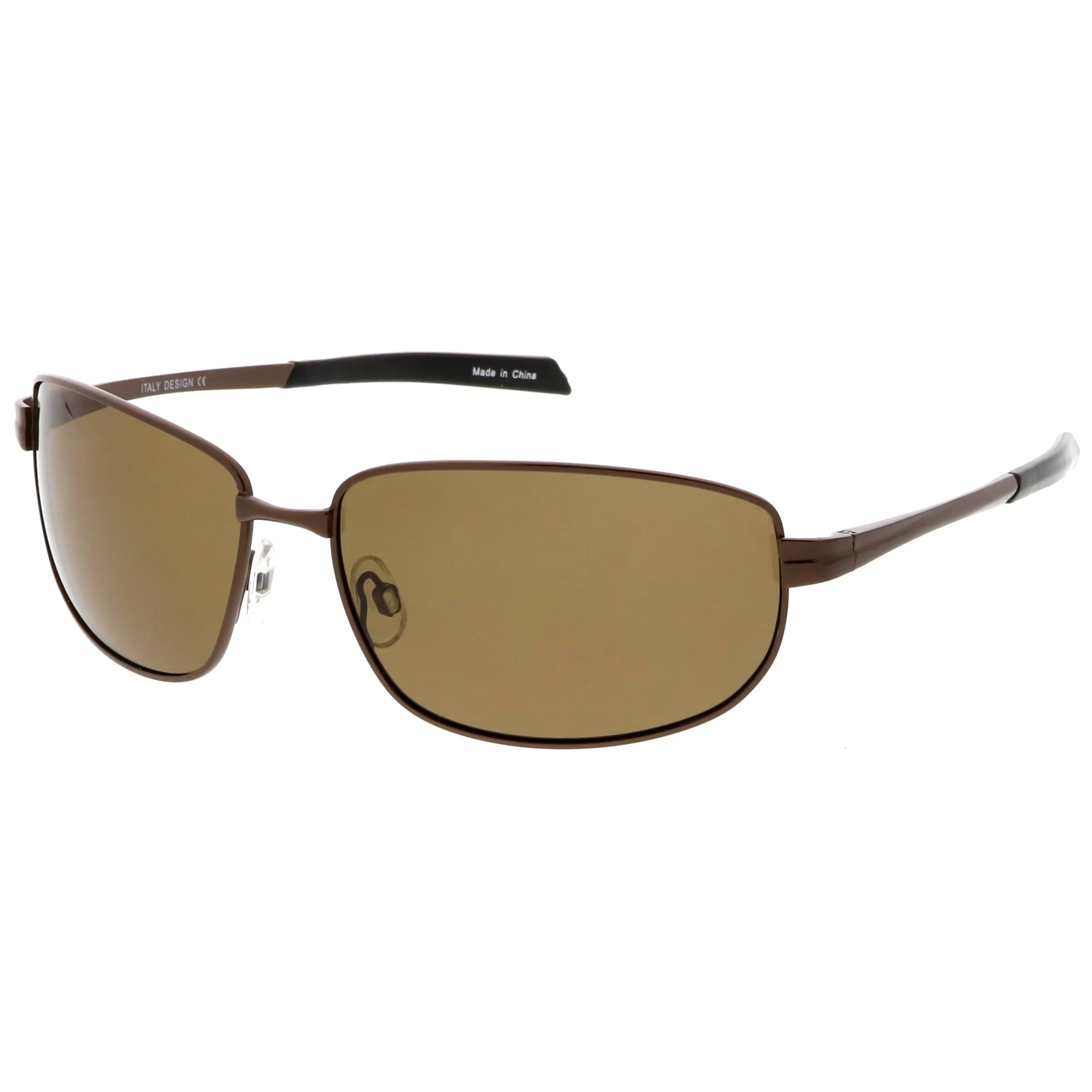 Retro 1990's Wrap Around Active Polarized Lens Sunglasses C366