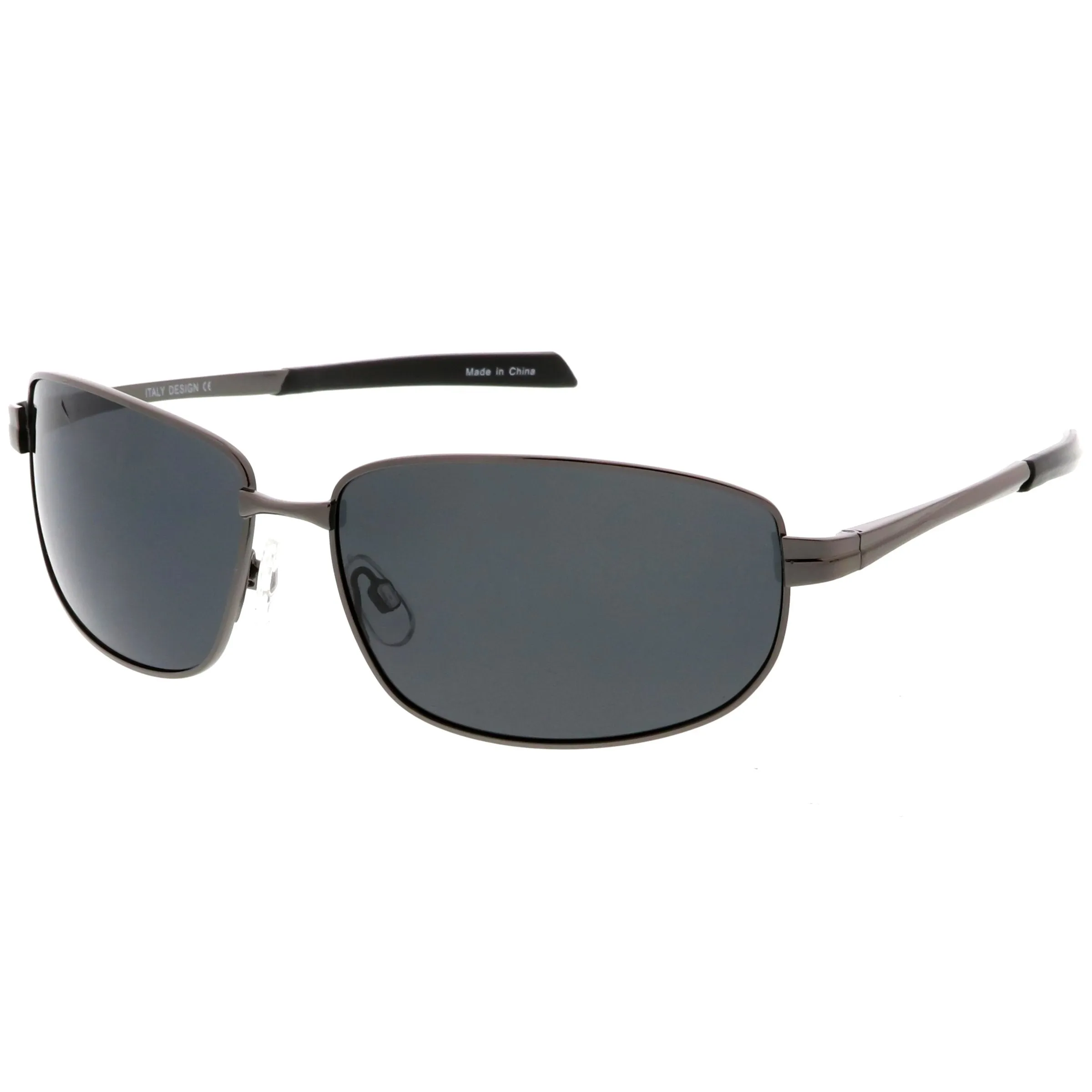 Retro 1990's Wrap Around Active Polarized Lens Sunglasses C366