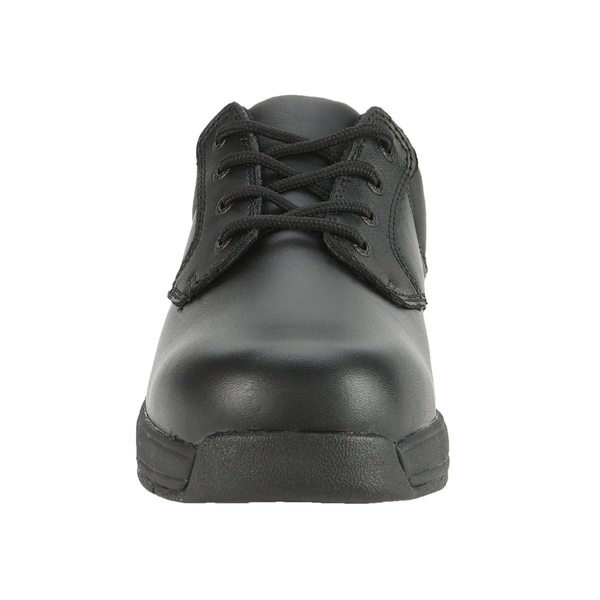 Rocky Mens Black Leather 911 Casual SlipStop Plain Toe Oxford Shoes 11.5 W