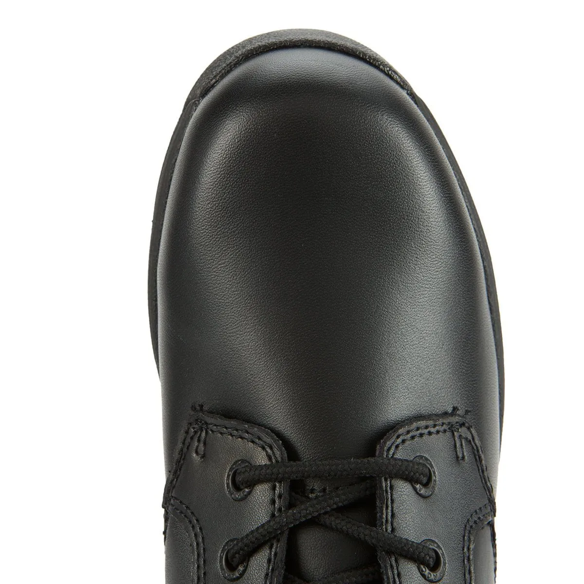 Rocky Mens Black Leather 911 Casual SlipStop Plain Toe Oxford Shoes 11.5 W