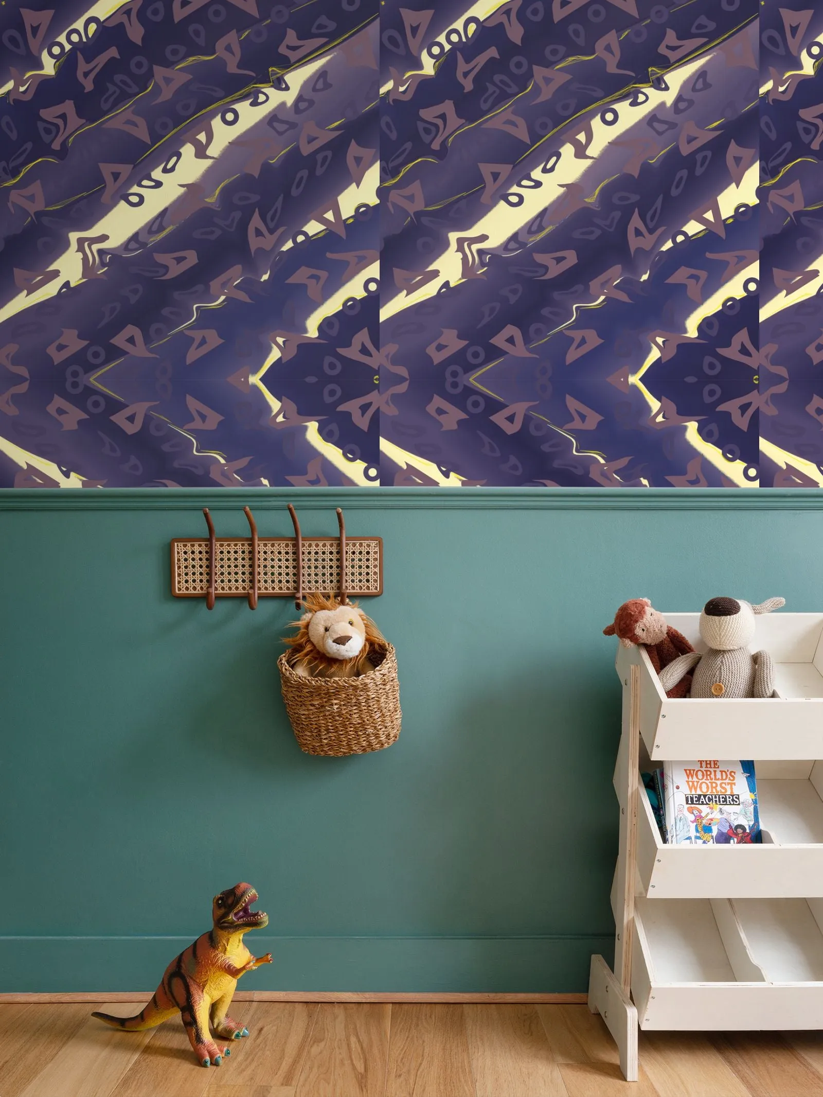 Runaway Repeat Pattern Wallpaper