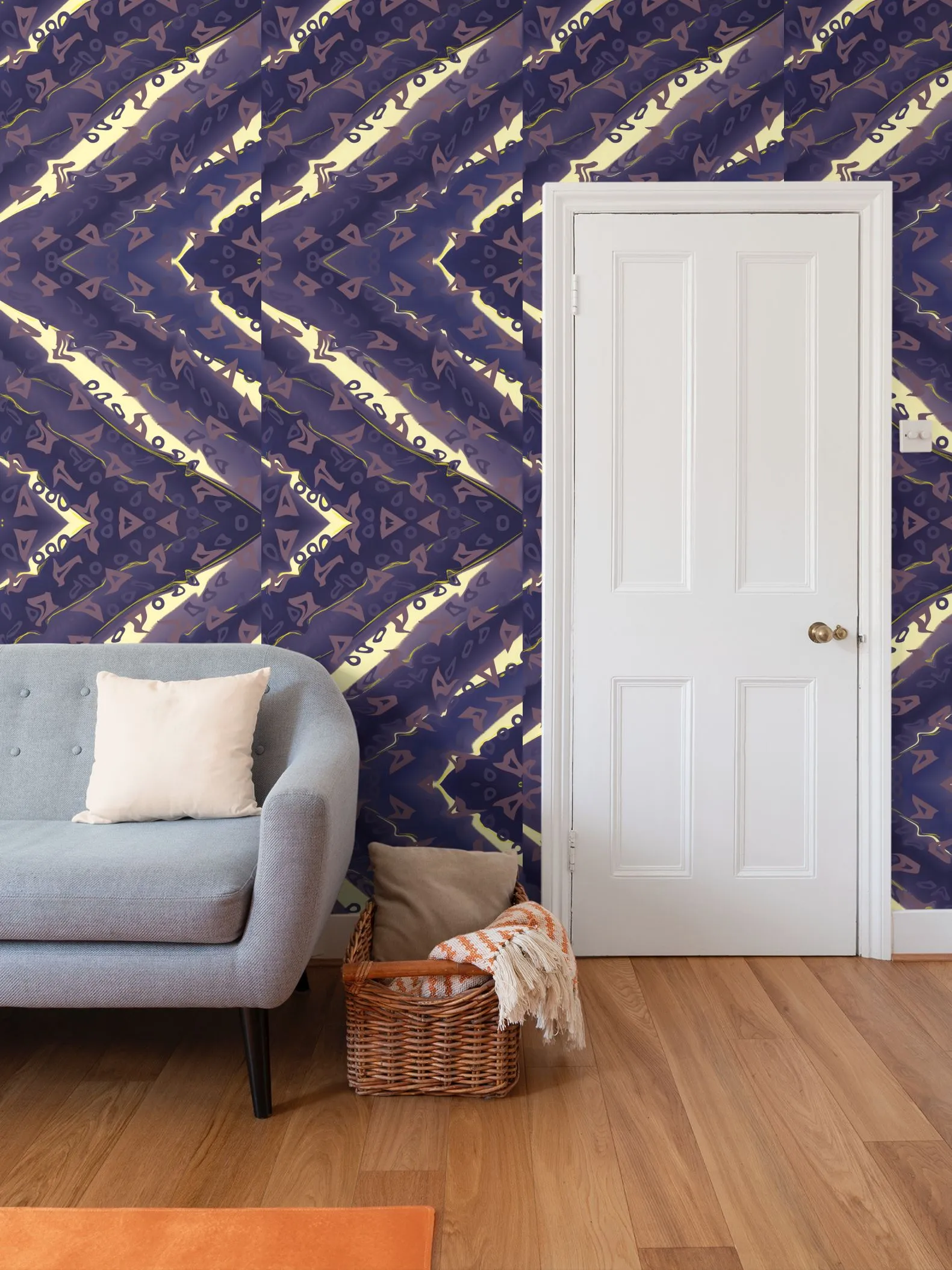 Runaway Repeat Pattern Wallpaper