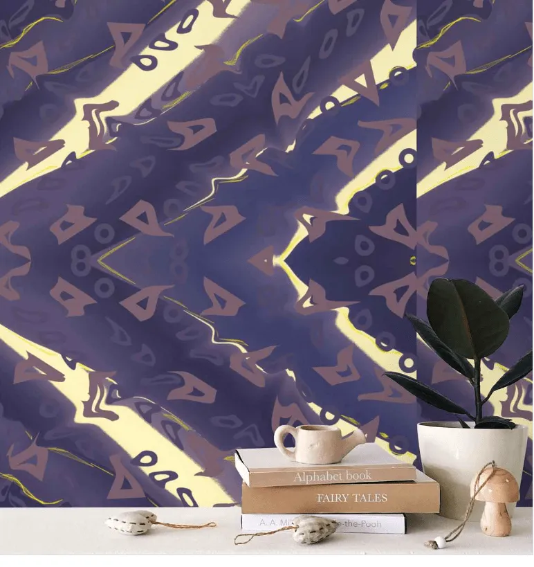 Runaway Repeat Pattern Wallpaper