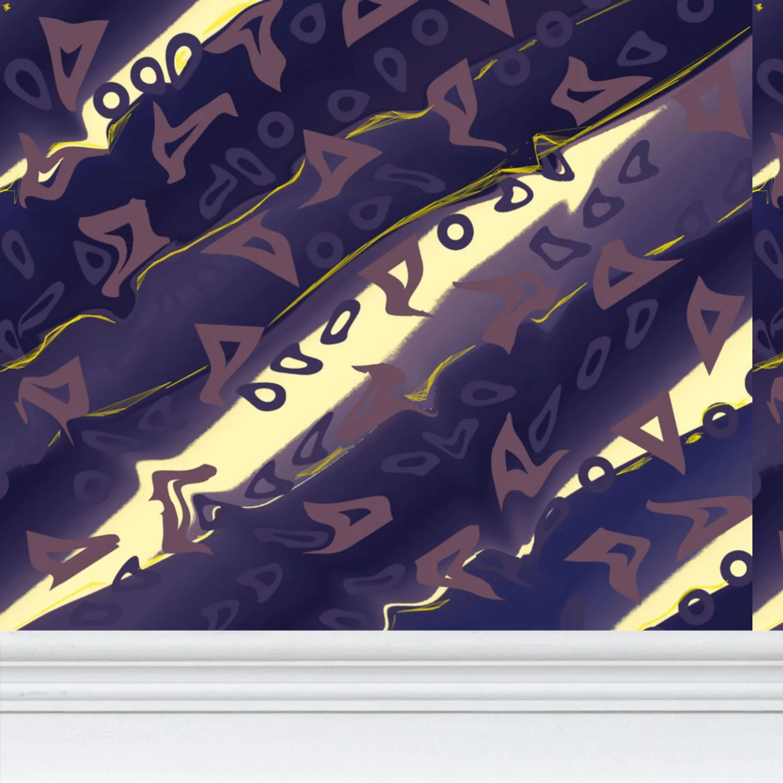Runaway Repeat Pattern Wallpaper