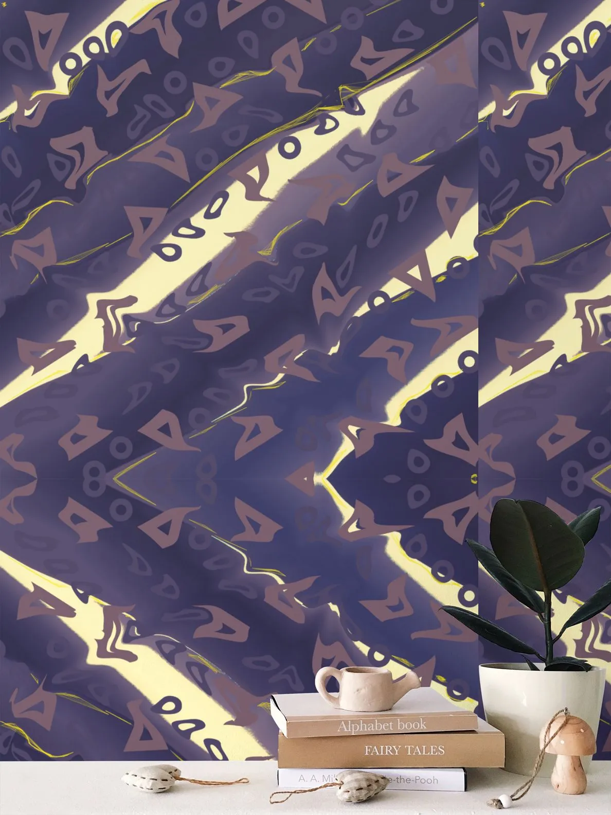 Runaway Repeat Pattern Wallpaper