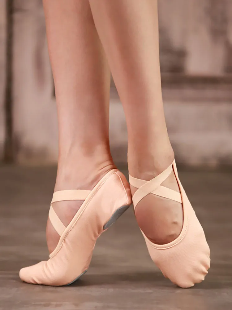 Soft Sole Training Shoes Elastic Cloth Cat Claw Ballet Shoes