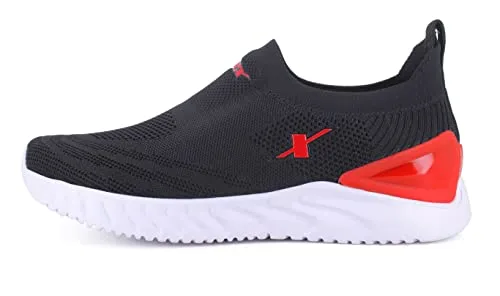 Sparx Mens  BlackRed Walking Shoe